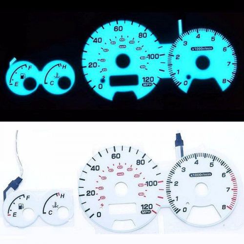 For subaru impreza 2.5rs el glow gauge indiglo dash white face cluster gauge