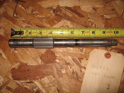 Omc johnson evinrude 0302522 302522 propeller shaft 1956 1957 30hp, 35hp