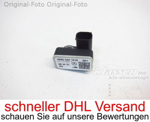 Acceleration sensor mercedes s-klasse w221 65 amg a0055421218 sensor