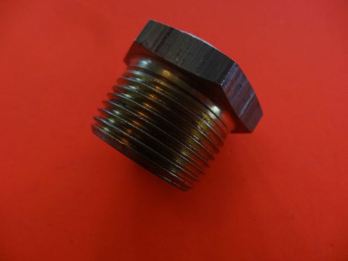 Tank site plug brass 1&#034;