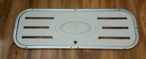 1996 marada marine ski boat hatch door access floor piece cover aluminum frame