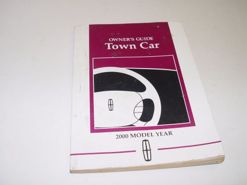 2000 lincoln town car owners manual set all models glovebox 04 oem original