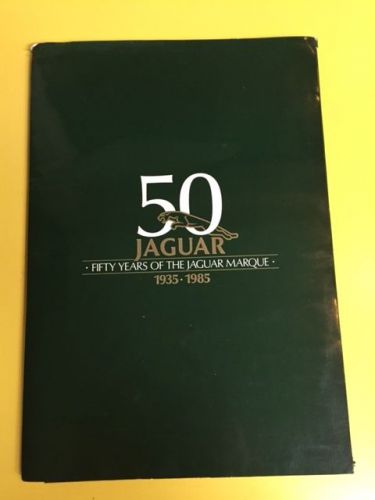 Original 1935 to 1985 jaguar 50 year press kit media release