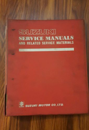 Suzuki gs250t &amp; gs300l service manual - factory shop binder