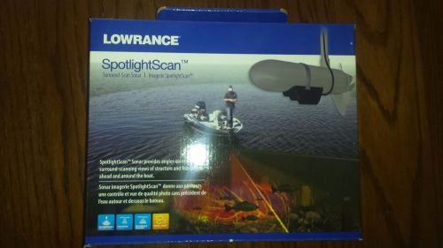 Lowrance spotlight scan