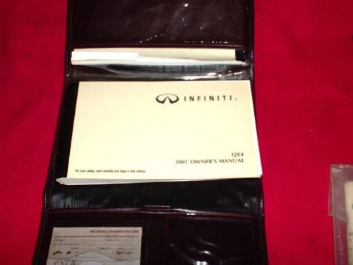 2001 infiniti qx4 owners manual