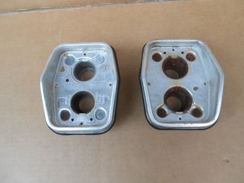 1962 1963 1964 chevy ii nova tail light bezel pair