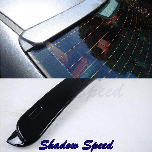 Painted e46 bmw sedan a style rear roof rear spoiler 668