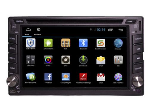 Car dvd 2din android video radio gps navigation capacitive dual core a9 ew861p