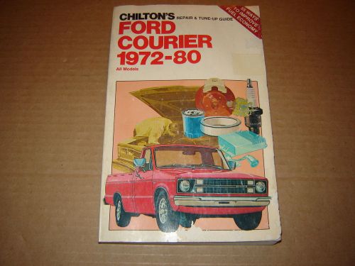 1972-80 ford courier shop service repair manual 1.8l 2.0l 2.3l engines