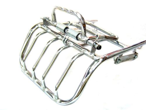 Royal enfield rear lagguage carrier brand new chromed