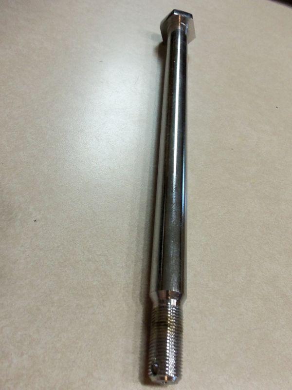 Harley chrome axle