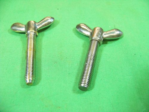 Mg mga mgtc, mgtd, mgtf- chrome convertible top wing bolt set