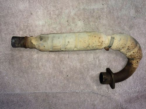 Honda rincon 680 exhaust headpipe look engine motor muffler