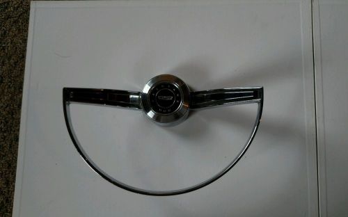 1965 ford fairlane 500 steering wheel center horn ring