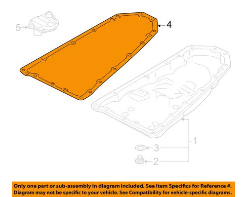 Nissan oem automatic transaxle-pan gasket 313971xf0d