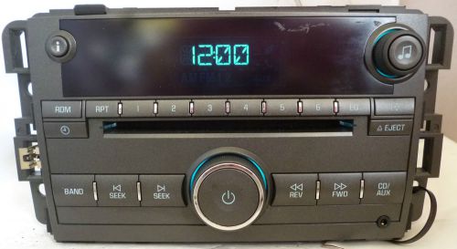 06 07 08 09 buick lucerne radio cd player 15797874 bf23