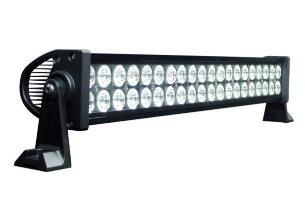 20" led double row off road light bar - spot/flood 60x3watt 120w 7500 lumen