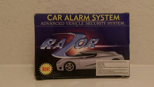 Razor car alarm system, model 3000