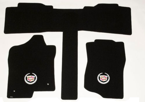 New lloyd mats 3pc floor mat set 2007-2010 cadillac escalade base model black