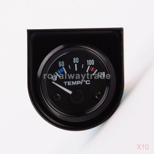 10x 52mm electric digital water temperature gauge sensor motor car thermometer