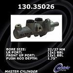 Centric parts 130.35026 new master cylinder