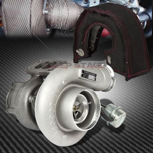 Hx35w turbo/turbocharger 94-98 dodge ram 25/3500 cummins ar.66+black blanket rs