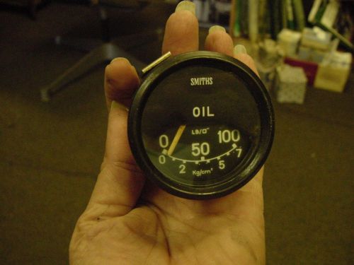 Oe smiths oil pressure gauge triumph tr250 tr6 up thru 1972