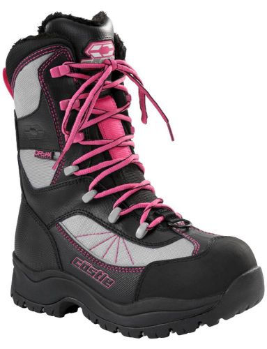 Castle x racewear force 2 womens snowmobile boot pink