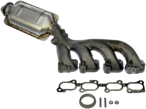 Exhaust manifold with integrated catalytic converter fits 05-06 sts 4.6l-v8
