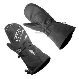 Snowmobile ckx throttle series mittens adult black medium snow winter