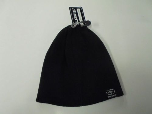 Youth polaris reversible beanie / hat black/gray