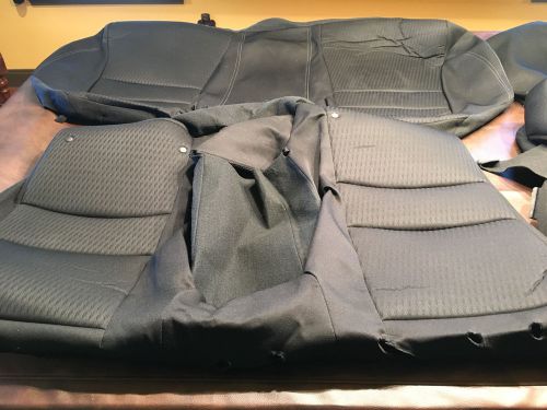 Honda accord sport katzkin cloth original seat covers 2013 2014