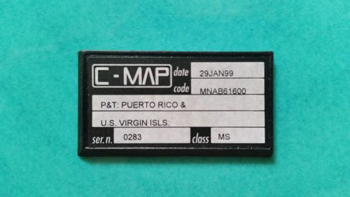 C map nt mna b61600 p&amp;t puerto rico &amp; us virgin islands caribbean cmap gps chart