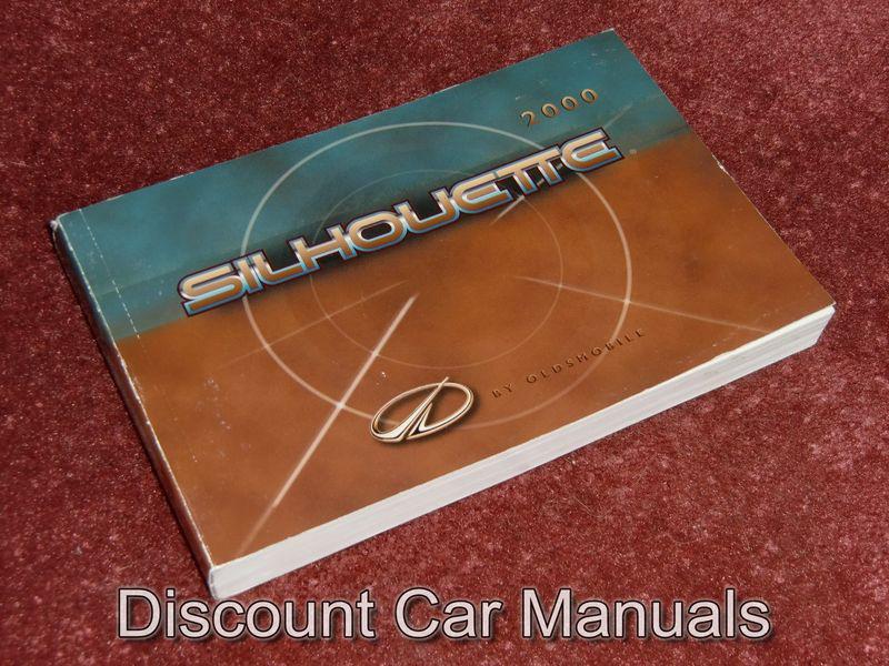 ★★ 2000 oldsmobile silhouette owners manual 00!! ★★