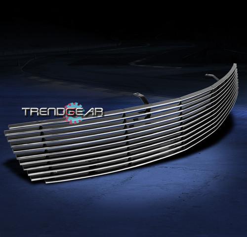 03-04 infiniti g35 sedan 4dr front upper billet grille grill insert polish 1pc