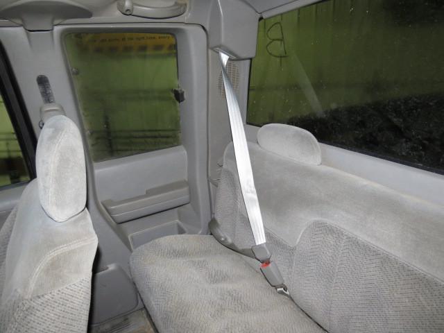 1998 chevy 1500 pickup rear seat belt & retractor only rh passenger gray