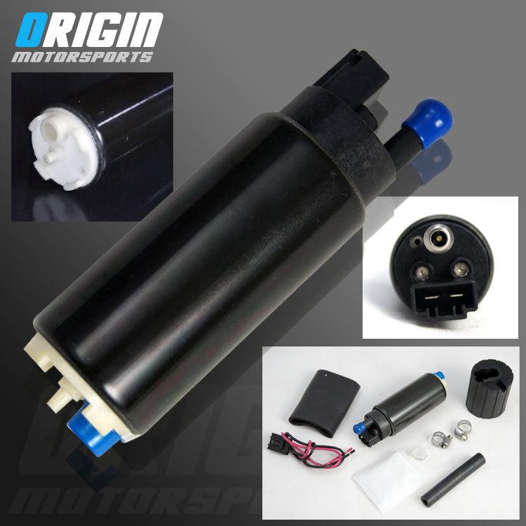 Universal jdm 225 lph electric 100psi high pressure in tank mini style fuel pump