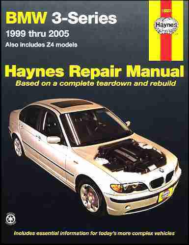 Complete bmw 3-series & z4 repair shop manual 1999 2000 2001 2002 2003 2004 2005