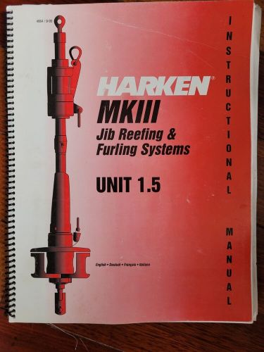Harken mk iii unit 1.5 roller furler furling for 36-45 foot boat