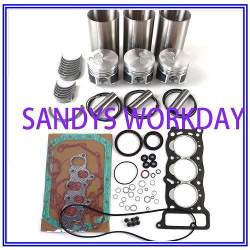 Engine rebuild kit 3kc1 980cc for isuzu hitachi ex12 ex15 ex20 mini excavator