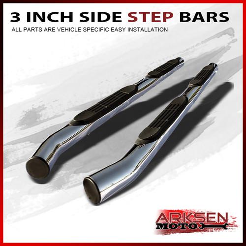 05-13 nissan xterra suv stainless steel 3 inch side step bars running board