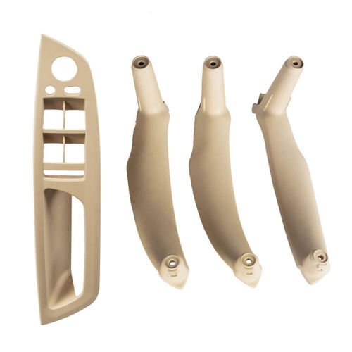 4x interior handle decorative cover for bmw x5 e70 x6 e71 e72 lhd beige-