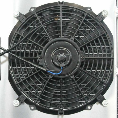 3 row fit 1997-2004 ford mustang cobra gt mach radiator &amp; fan shroud 4.6l v8 at