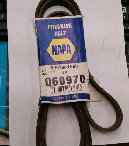 New napa quicksilver / mercruiser chevy serpentine belt 060970