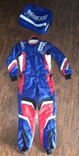 Sparco racing suit x-light ks7 karting go kart size 44