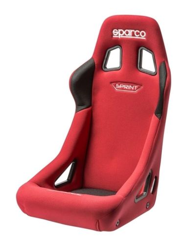 Sparco sprint red fia approved competition racing seat