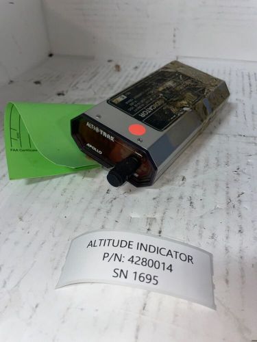 Iimorrow altitude indicator p/n 4280014