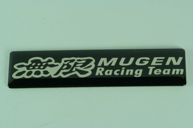 Honda mugen gen refined aluminum labels signs car exterior accessories parts