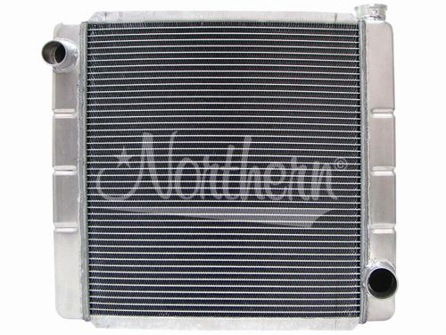 Northern radiator 209674 22&#034; x 19&#034; aluminum single pass radiator 2 row